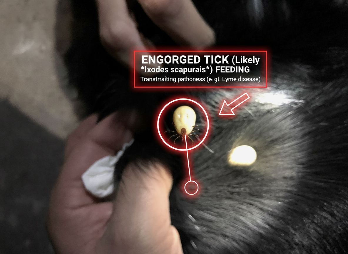 Image with AR information overlays and labels